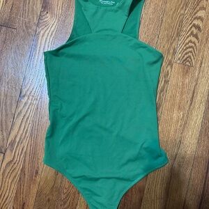 Abercrombie & Fitch Green Bodysuit